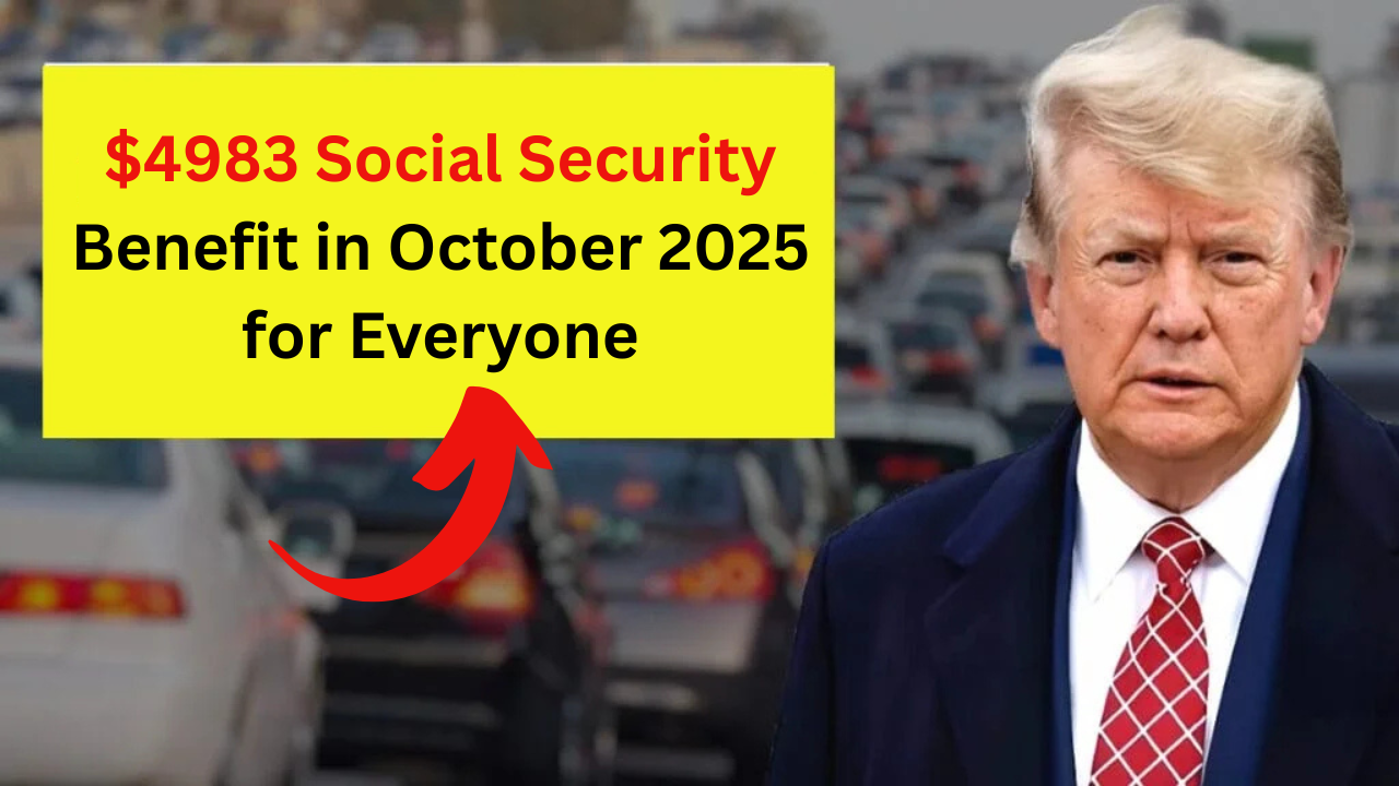 $4983 Social Security Benefit in October 2025 for Everyone: Check Eligibility & Payment Dates