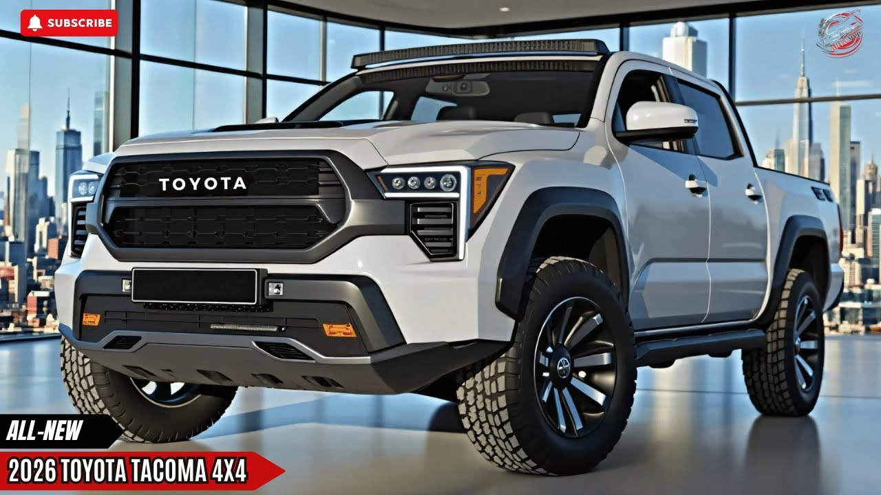 New 2026 Toyota Tacoma : Premium Desine, High- Tech Features Powerful Engine and Stylish, Smart Technology, Mileage, & Price