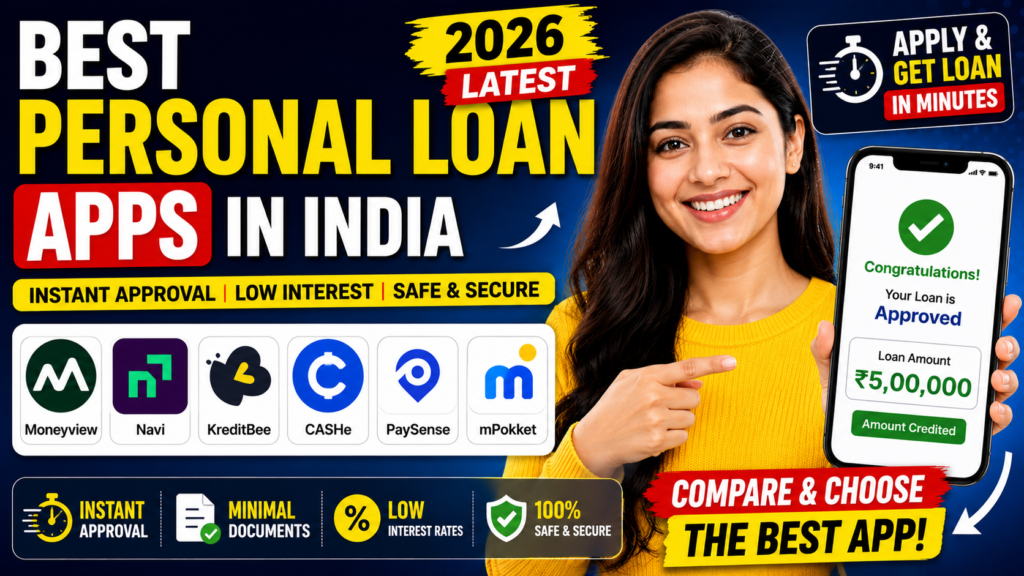 Best Personal Loan Apps in India 2026