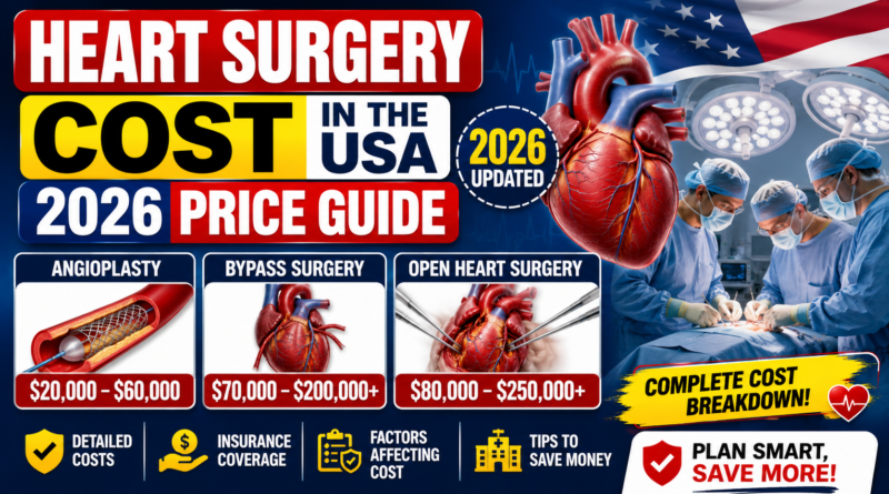 Heart Surgery Cost in the USA (2026)