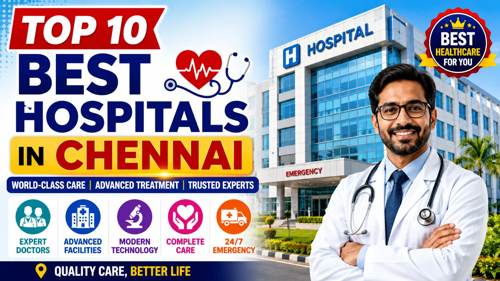 Top 10 Best Hospitals in Chennai (2026)