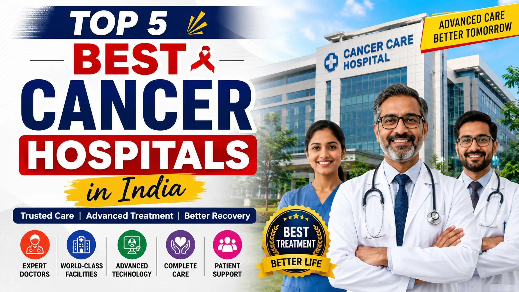 Top 5 Best Cancer Hospitals in India (2026)